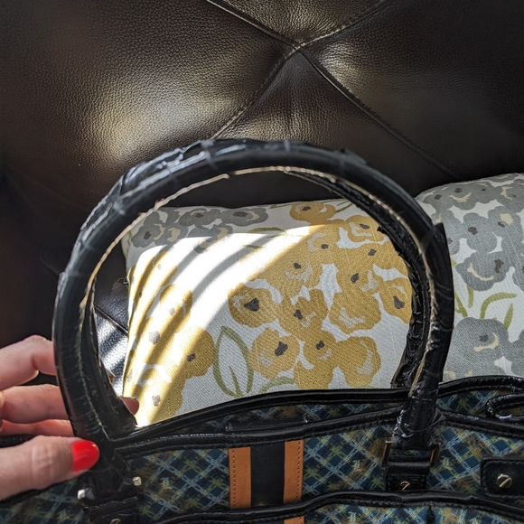 COPY - L.A.M.B canvas/leather handbag - Picture 11 of 11